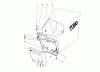 Toro 20562 - Lawnmower, 1976 (6000001-6999999) Ersatzteile GRASS BAG ASSEMBLY