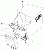 Toro 20673 - Lawnmower, 1977 (7000001-7999999) Ersatzteile GRASS BAG ASSEMBLY