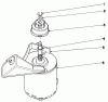 Toro 20673 - Lawnmower, 1977 (7000001-7999999) Ersatzteile STARTER MOTOR (MODEL NO. 20673)