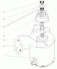 Toro 20574 - Lawnmower, 1984 (4000001-4999999) Ersatzteile STARTER ASSEMBLY
