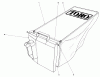 Toro 20574 - Lawnmower, 1985 (5000001-5999999) Ersatzteile GRASS BAG ASSEMBLY NO. 11-9469
