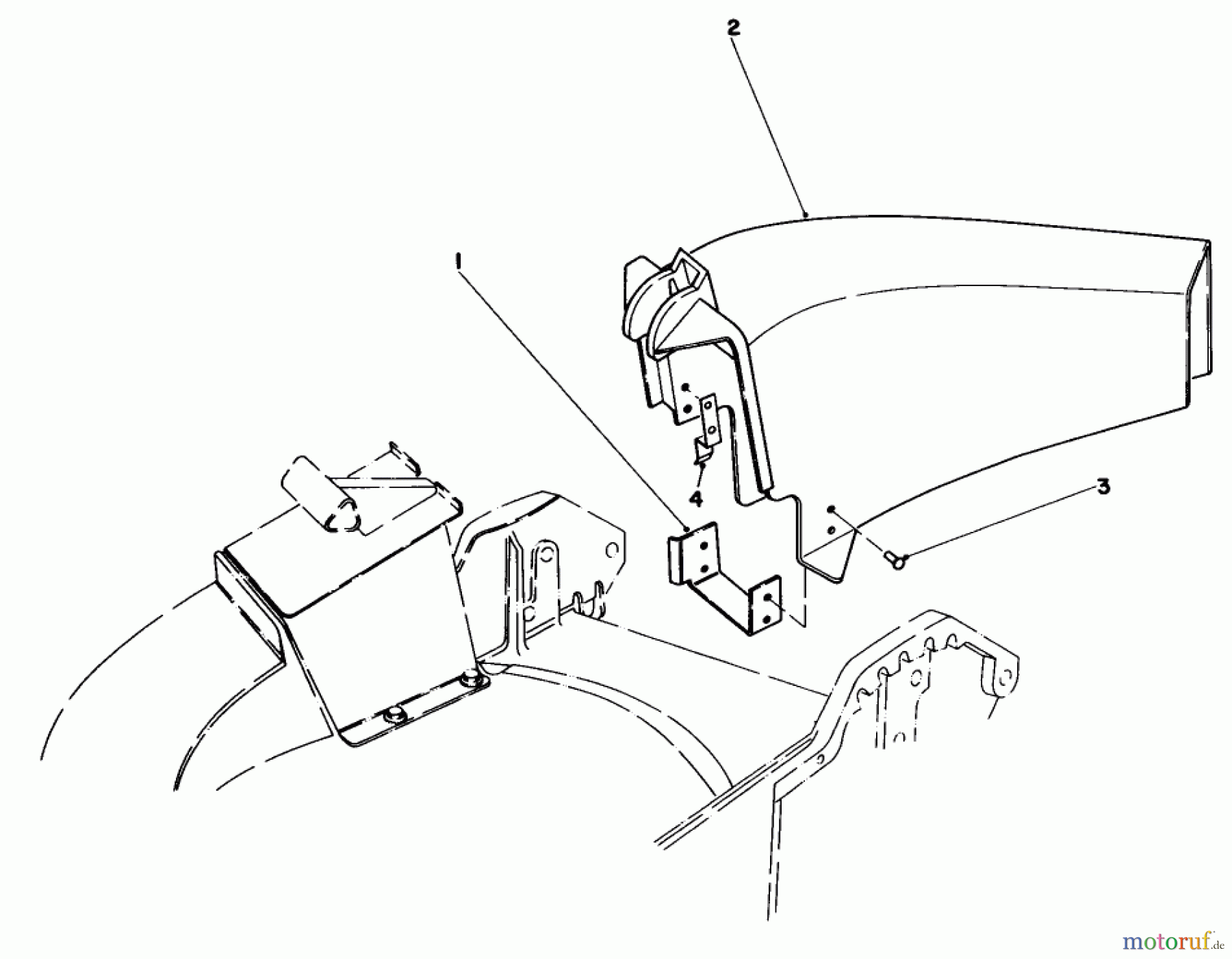  Toro Neu Mowers, Walk-Behind Seite 1 20574 - Toro Lawnmower, 1985 (5000001-5999999) SIDE DISCHARGE KIT NO. 59107 (OPTIONAL)