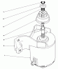 Toro 20574 - Lawnmower, 1985 (5000001-5999999) Ersatzteile STARTER ASSEMBLY