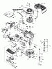 Toro 20574 - Lawnmower, 1988 (8000001-8999999) Ersatzteile ENGINE TECUMSEH MODEL NO. TNT 100-10097F
