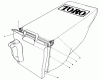 Toro 20574 - Lawnmower, 1989 (9000001-9999999) Ersatzteile GRASS BAG ASSEMBLY NO. 11-4949