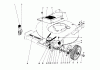 Toro 20575 - Lawnmower, 1978 (8007501-8999999) Ersatzteile FRONT WHEEL AND PIVOT ARM ASSEMBLY