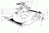 Toro 20576 - Lawnmower, 1983 (3000001-3999999) Ersatzteile HOUSING ASSEMBLY
