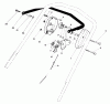 Toro 20576 - Lawnmower, 1983 (3000001-3999999) Ersatzteile TRACTION CONTROL ASSEMBLY