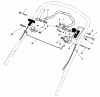 Toro 20581 - Lawnmower, 1986 (6000001-6999999) Ersatzteile CONTROL ASSEMBLY