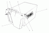 Toro 20581 - Lawnmower, 1988 (8000001-8999999) Ersatzteile GRASS BAG ASSEMBLY NO. 11-0159