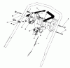 Toro 20584 - Lawnmower, 1984 (4000001-4999999) Ersatzteile CONTROL ASSEMBLY