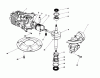 Toro 20584 - Lawnmower, 1987 (7000001-7999999) Ersatzteile CRANKSHAFT ASSEMBLY (ENGINE MODEL NO. 47PF5 & 47PG6)