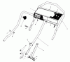Toro 20584C - Lawnmower, 1989 (9000001-9999999) Ersatzteile HANDLE ASSEMBLY