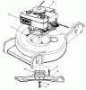 Toro 20586 - Lawnmower, 1986 (6000001-6999999) Ersatzteile ENGINE ASSEMBLY