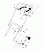 Toro 20586 - Lawnmower, 1990 (0000001-0999999) Ersatzteile HANDLE ASSEMBLY