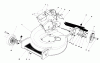 Toro 20586 - Lawnmower, 1990 (0000001-0999999) Ersatzteile HOUSING ASSEMBLY