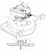 Toro 20586 - Lawnmower, 1989 (9000001-9999999) Ersatzteile ENGINE ASSEMBLY