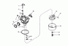 Toro 20588 - Lawnmower, 1990 (0000001-0999999) Ersatzteile CARBURETOR NO. 632098