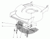 Toro 20610 - Lawnmower, 1980 (0000001-0999999) Ersatzteile LEAF SHREDDER KIT NO. 59105 (OPTIONAL)