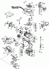 Toro 20611 - Lawnmower, 1989 (9000001-9999999) Ersatzteile ENGINE MODEL NO. TVS100-44015B