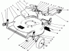 Toro 20611 - Lawnmower, 1989 (9000001-9999999) Ersatzteile HOUSING ASSEMBLY (USED ON SERIAL NO. 9000101 THRU 9012541)