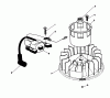 Toro 20620C - Lawnmower, 1988 (8000001-8999999) Ersatzteile MAGNETO & FLYWHEEL ASSEMBLY (MODEL NO. VMH7)