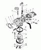 Toro 20622 - Lawnmower, 1987 (7000001-7999999) Ersatzteile CARBURETOR ASSEMBLY (MODEL NO. VMG6)