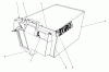 Toro 20622 - Lawnmower, 1988 (8000001-8999999) Ersatzteile GRASS BAG ASSEMBLY NO. 11-0189