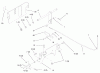 Toro 79271 - 36" Tiller, 260 Series Lawn and Garden Tractors, 1997 (7900001-7999999) Ersatzteile REAR AXLE MOUNT HITCH