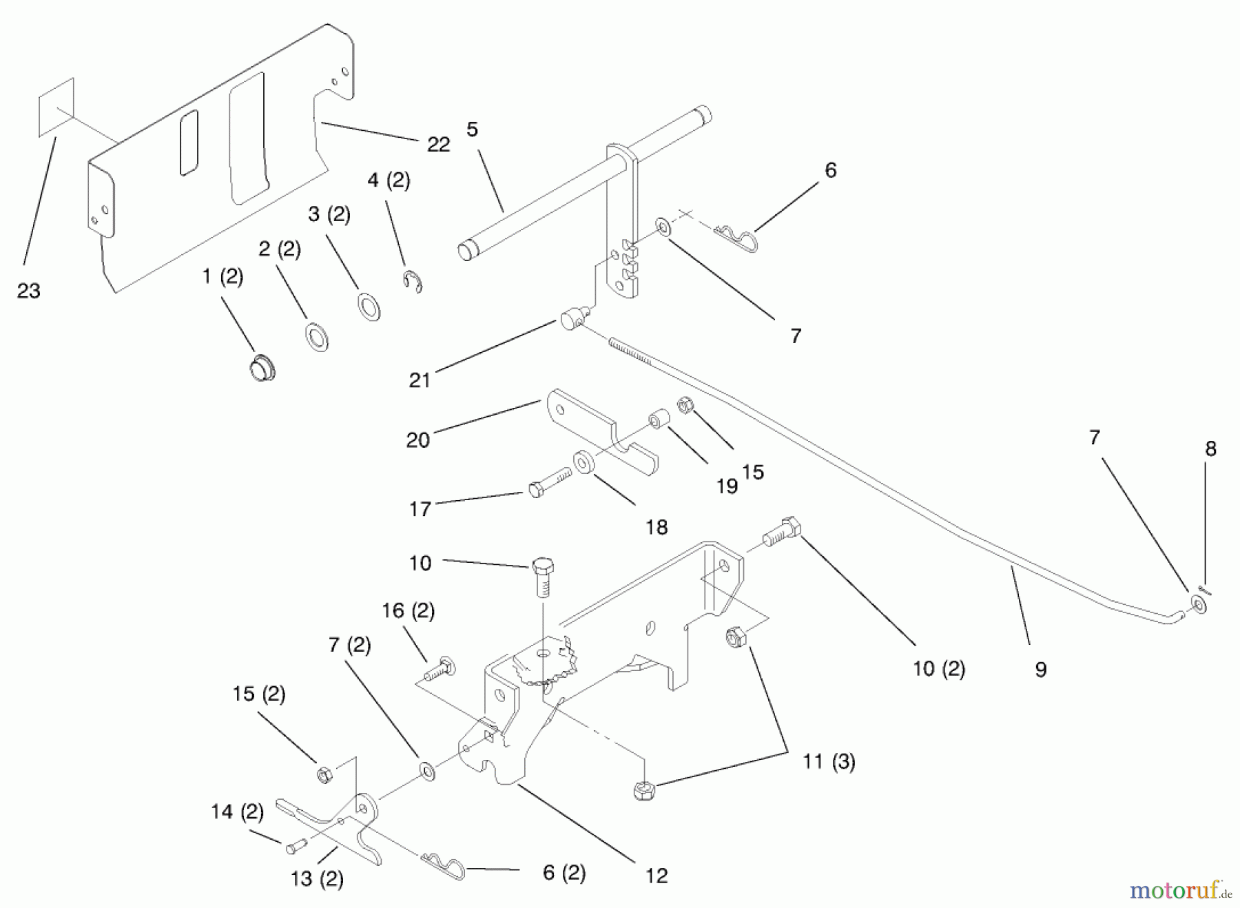 Toro Neu Accessories, Tiller/Cultivator 79271 - Toro 36
