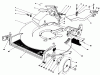 Toro 20624 - Lawnmower, 1987 (7000001-7999999) Ersatzteile HOUSING ASSEMBLY