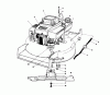 Toro 20626C - Lawnmower, 1986 (6000001-6999999) Ersatzteile ENGINE ASSEMBLY #1