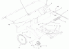 Toro 79271 - 36" Tiller, 260 Series Lawn and Garden Tractors, 2002 (220000001-220999999) Ersatzteile HITCH ASSEMBLY
