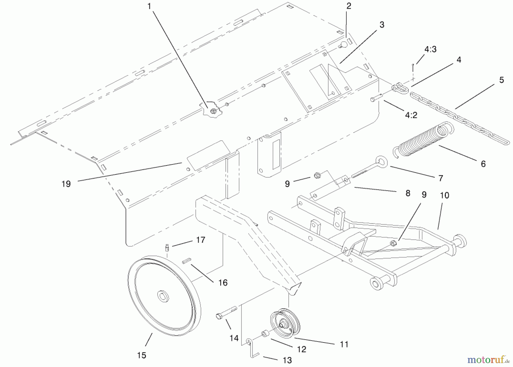  Toro Neu Accessories, Tiller/Cultivator 79271 - Toro 36