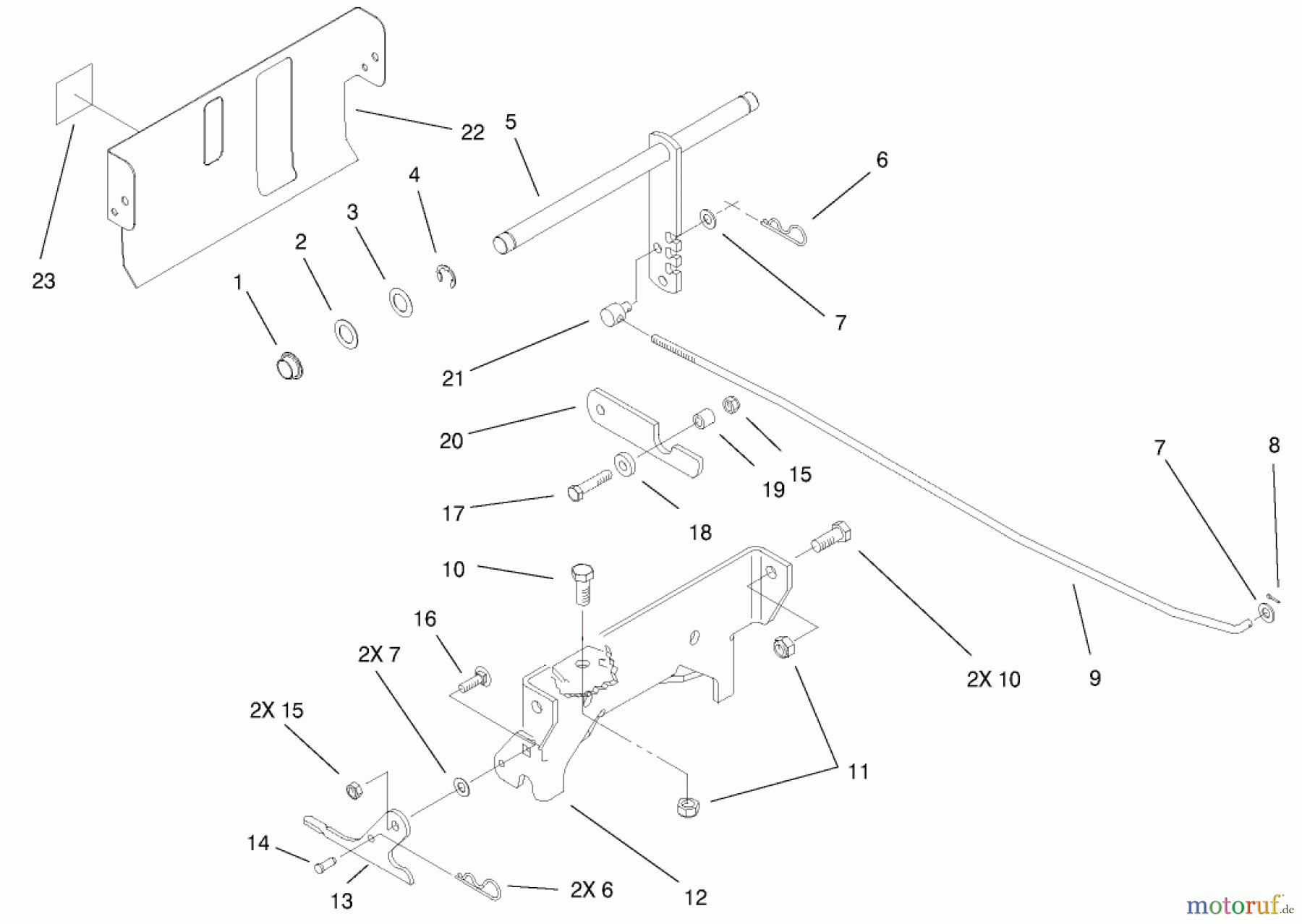  Toro Neu Accessories, Tiller/Cultivator 79271 - Toro 36