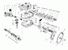 Toro 20627C - Lawnmower, 1986 (6000001-6999999) Ersatzteile GEAR CASE ASSEMBLY (MACHINE SERIAL NO. 6900001 THRU 6902500)