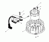 Toro 20627C - Lawnmower, 1988 (8000001-8999999) Ersatzteile MAGNETO & FLYWHEEL ASSEMBLY