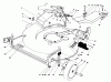 Toro 20629C - Lawnmower, 1986 (6000001-6999999) Ersatzteile HOUSING ASSEMBLY