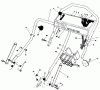 Toro 20629C - Lawnmower, 1987 (7000001-7999999) Ersatzteile HANDLE ASSEMBLY