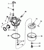 Toro 20631 - Lawnmower, 1989 (9000001-9999999) Ersatzteile CARBURETOR NO. 632099
