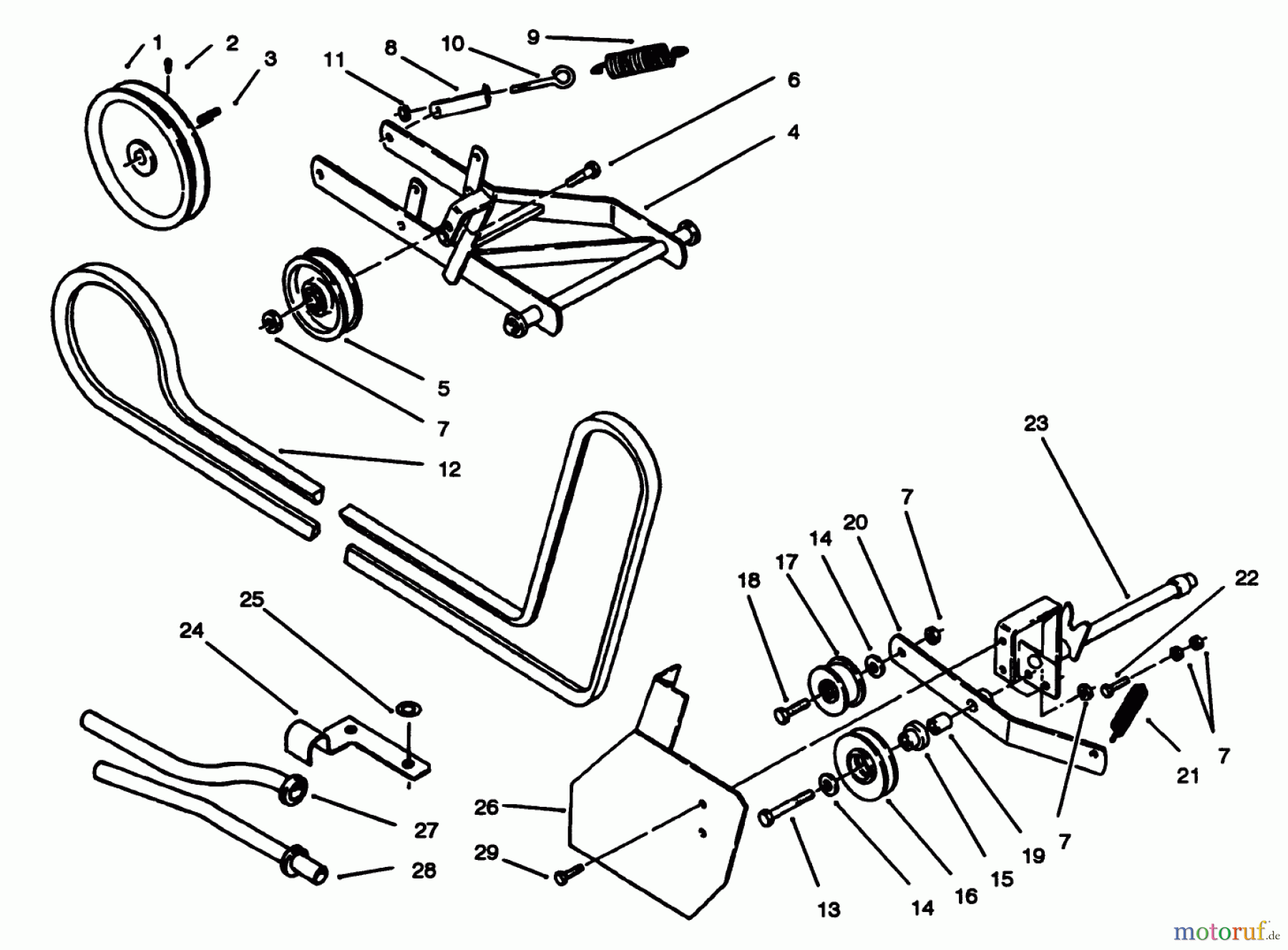  Toro Neu Accessories, Tiller/Cultivator 79370 - Toro 36