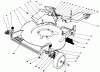 Toro 20631 - Lawnmower, 1989 (9000001-9999999) Ersatzteile HOUSING ASSEMBLY