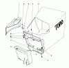 Toro 20660 - Lawnmower, 1975 (5000001-5999999) Ersatzteile GRASS BAG ASSEMBLY