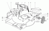 Toro 20660 - Lawnmower, 1975 (5000001-5999999) Ersatzteile HOUSING ASSEMBLY