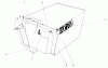 Toro 20668 - Lawnmower, 1990 (0000001-0999999) Ersatzteile GRASS BAG ASSEMBLY NO. 11-0189