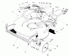 Toro 20668 - Lawnmower, 1990 (0000001-0999999) Ersatzteile HOUSING ASSEMBLY