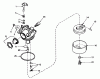 Toro 20671 - Lawnmower, 1983 (3000001-3999999) Ersatzteile CARBURETOR NO. 632050A