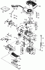 Toro 20677 - Lawnmower, 1989 (9000001-9999999) Ersatzteile ENGINE MODEL NO. TNT 100-10104F
