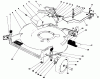 Toro 20677 - Lawnmower, 1989 (9000001-9999999) Ersatzteile HOUSING ASSEMBLY (SERIAL NO. 9000101-9003507)