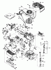 Toro 20672 - Lawnmower, 1983 (3000001-3999999) Ersatzteile ENGINE TECUMSEH MODEL NO. TNT 100-10083E